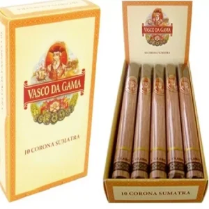 Caixa de Charuto Vasco da Gama Corona com 10 unidades