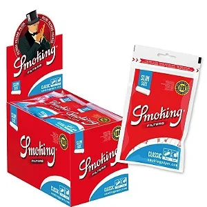 Caixa de Filtro Smoking Ultra Long 6mm x 30mm