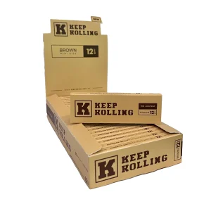 Caixa de Seda Keep Rolling Brown Mini Size